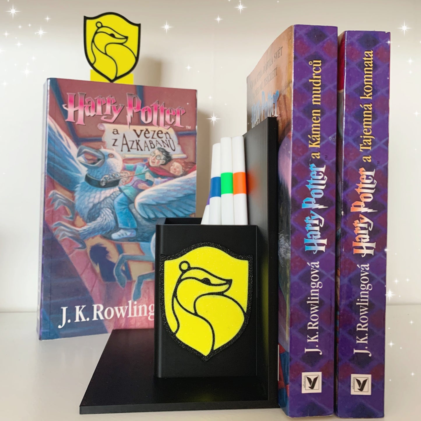Magical Houses Bookend & Pencil Holder