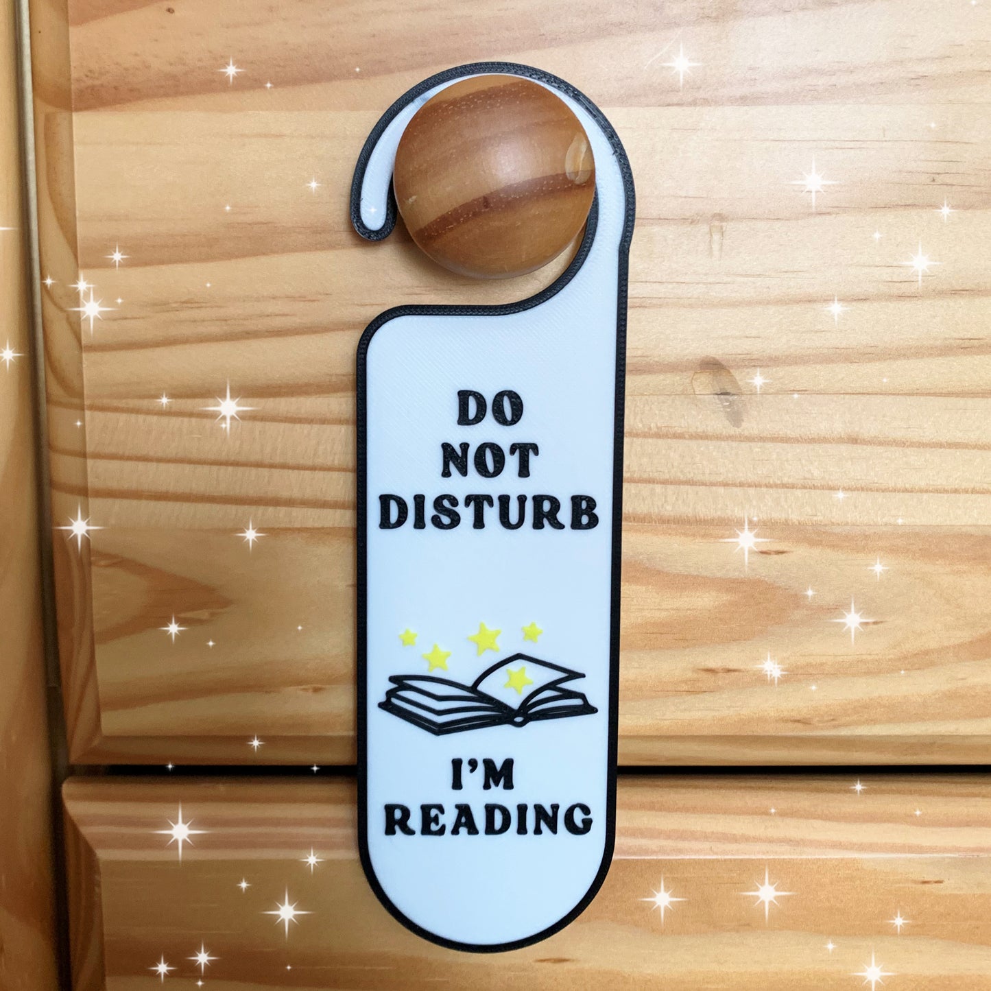 Do Not Disturb – I’m Reading / Cedulka na dveře