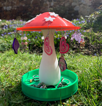 Mushroom Jewelry Holder